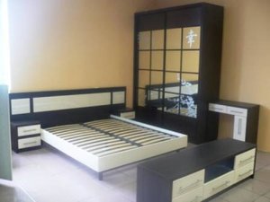 Заказать мебель для спальни в Новотроицке по индивидуальным размерам. Комоды, туалетные столики, кровати, шкафы.