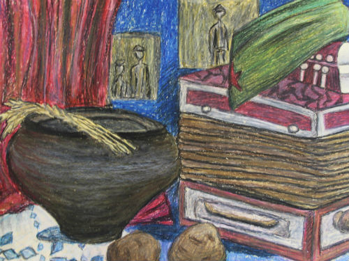 Рисунок ученицы школы Орловой Даши, 12 лет