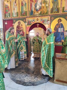 8 октября 2022 года епископ Игнатий возглавил престольный праздник