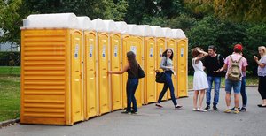 Аренда туалетных кабинок от 1800 руб/день!