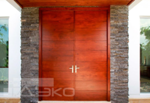 Входные деревянные двери от производителя