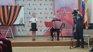 Музыкальная встреча младшего и старшего поколения в Совете ветеранов Заводского района