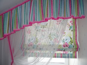 Заказывайте шторы в детскую комнату в салоне Декор окна