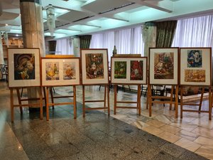 Выставка работ обучающихся художественного отделения Детской школы искусств № 58
