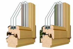 Изготовление и установка деревянных окон со стеклопакетами