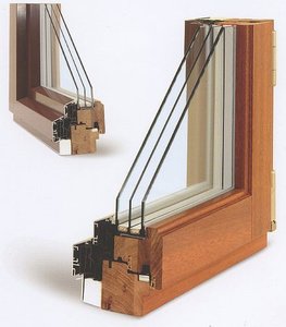 Деревянные окна со стеклопакетами по вашим размерам