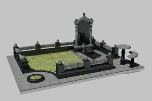 Проекты памятников в 3D