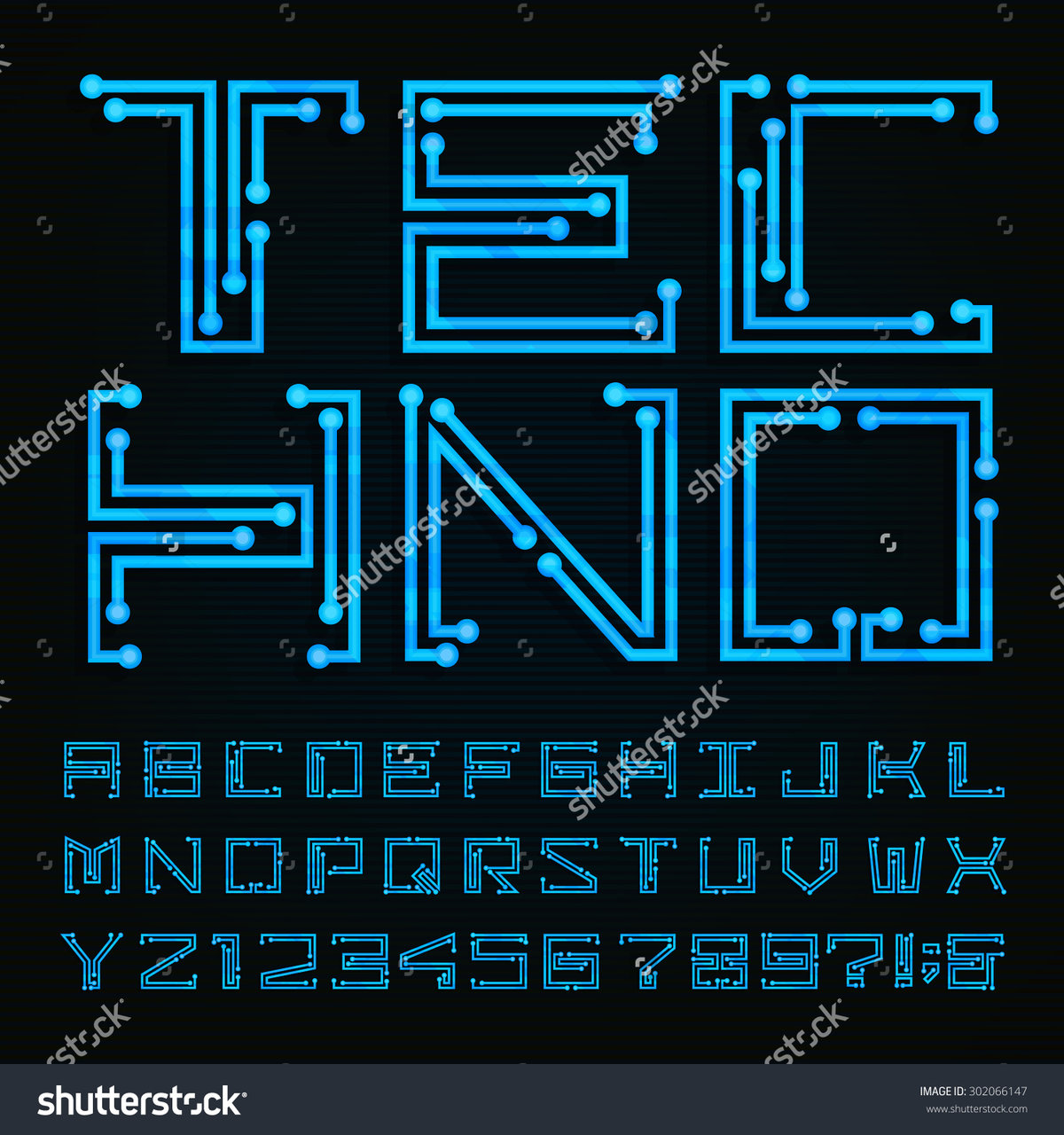 Cyberpunk free font фото 58
