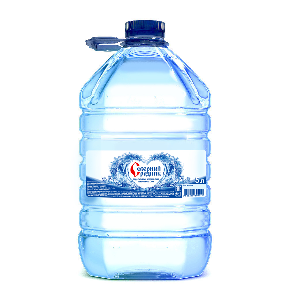 Вода 5 литров упаковка. Вода питьевая Северный Родник 5л. Вода питьевая 5 л. Артезианская вода 5 литров. Вода питьевая 5 литровая.