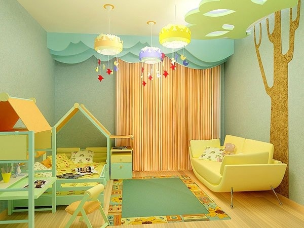Оригинальные люстры для детской комнаты